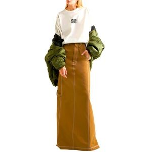 Vetements X Carhartt Denim Cargo Skirt